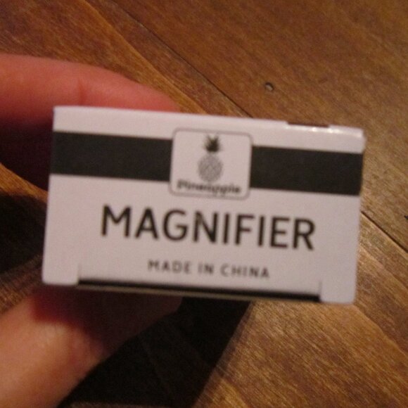 10X Jewelers Loupe Magnifier Pocket Magnifying Glass Small Jewelry Eye Loop - Picture 3 of 5